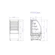 Vitrine pâtissière IGLOO PR100O