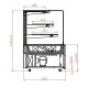 Vitrine pâtissière IGLOO GC102.2-c