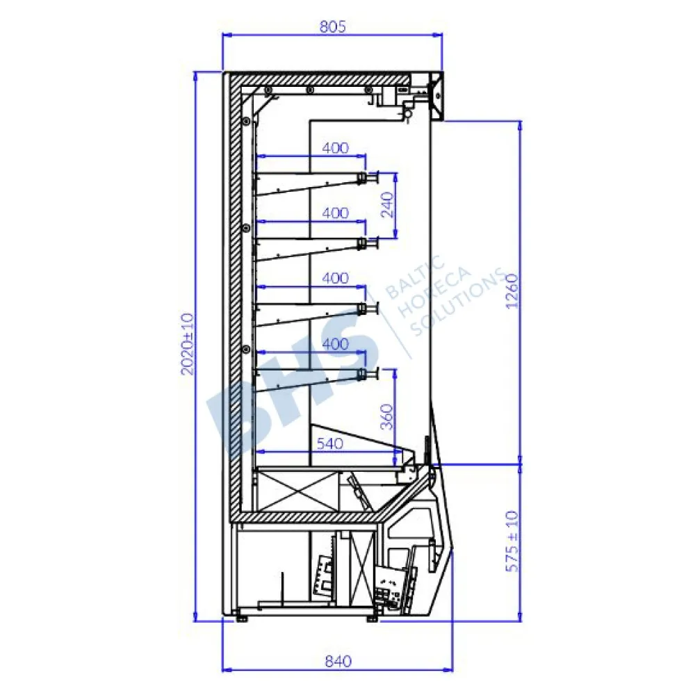 Vitrine IGLOO TR104