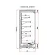 Vitrine IGLOO VT100.800L-c
