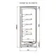 Vitrine IGLOO VT100.800L-c