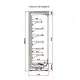 Vitrine IGLOO VT101.700H-c