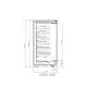 Vitrine IGLOO VR150.1100H