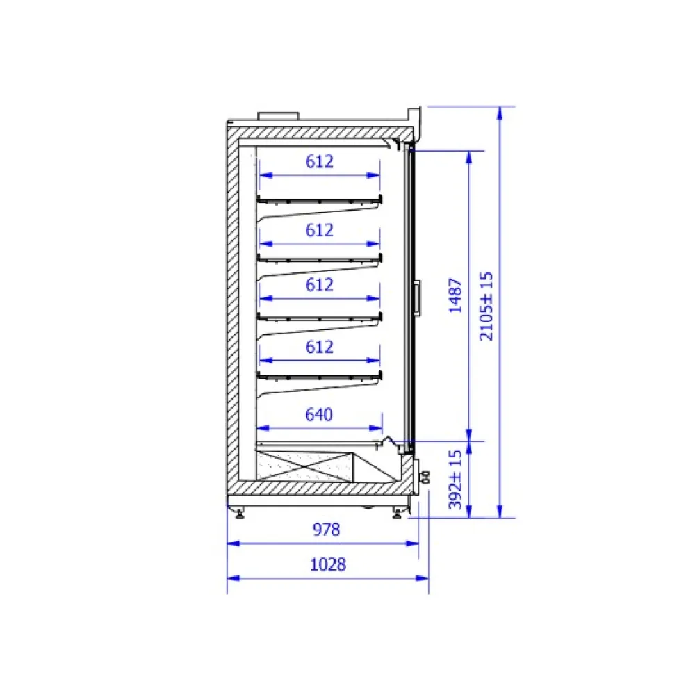Congélateur IGLOO VRM234.1000L