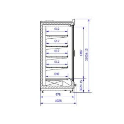 Congélateur IGLOO VRM156.1000L