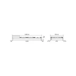 Plaque de cuisson ILVE HCPMT125DD