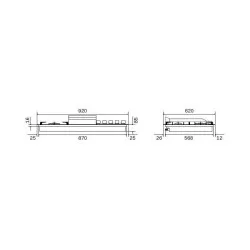 Plaque de cuisson ILVE XLPT90FD