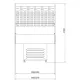 Vitrine JUKA R-1-SO-90-I
