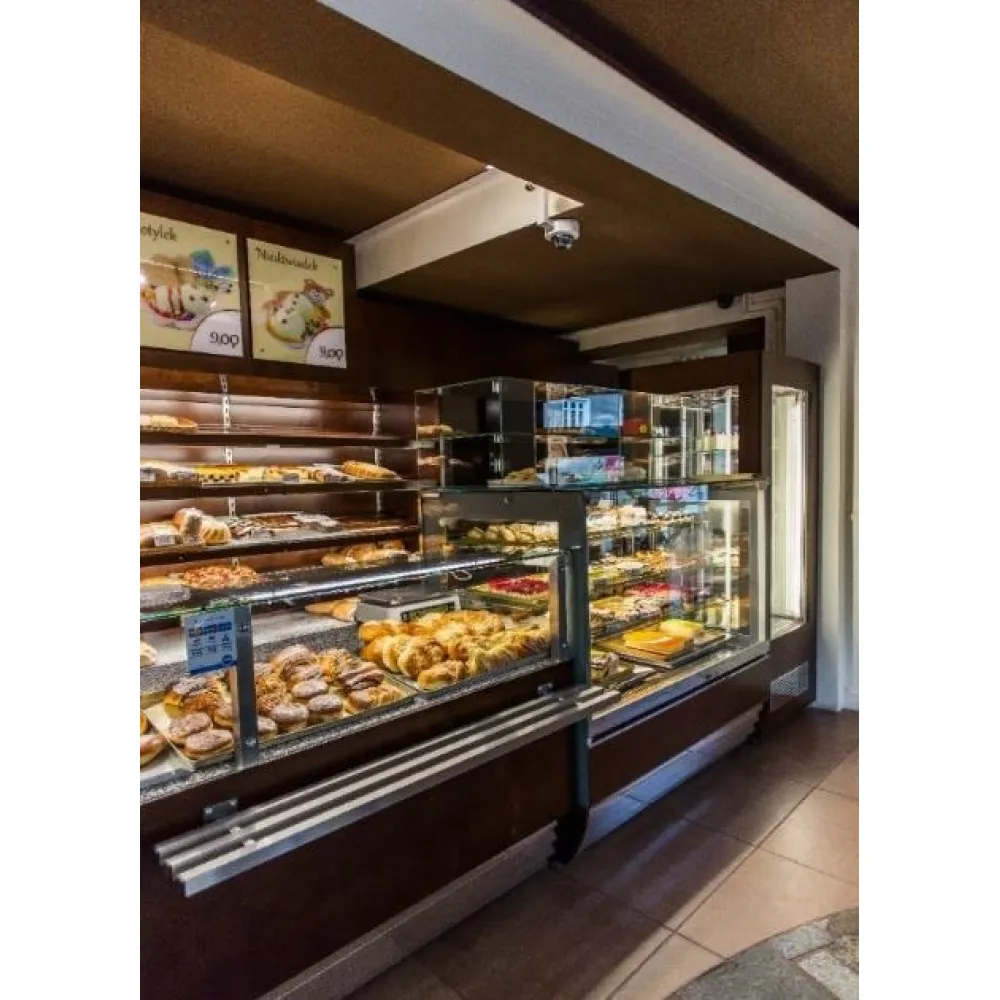 Vitrine pâtissière sans régulation de température JUKA C-1-MG-140NE