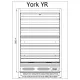 Vitrine JUKA R-1-YR-125/90
