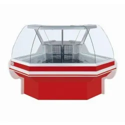 Vitrine à poissons et fruits de mer JUKA L1-HW-W-NZ-115