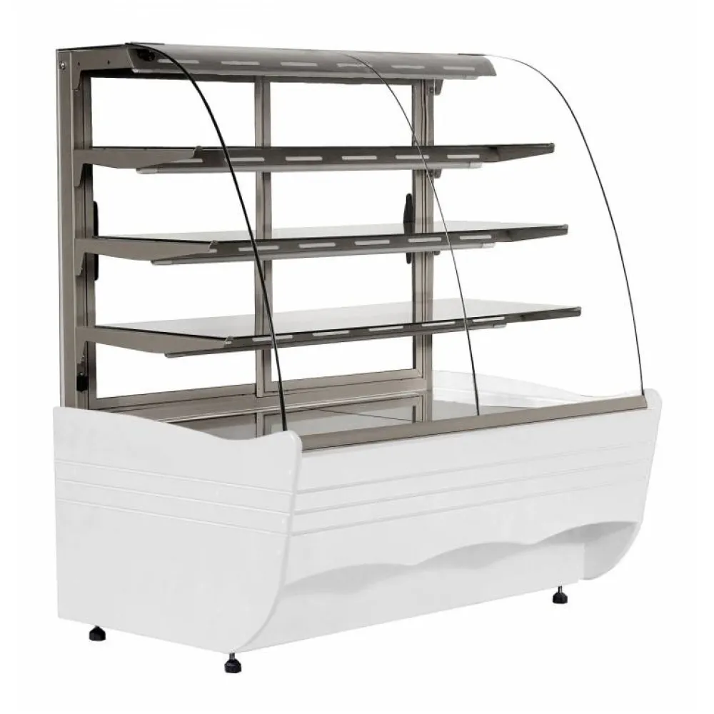 Vitrine pâtissière sans régulation de température JUKA C-1-BL-200/NE