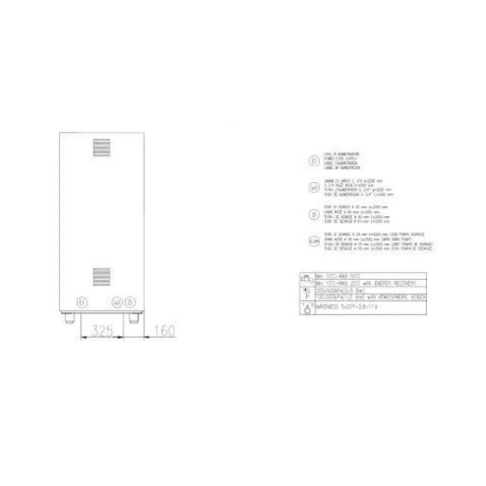 Lave-vaisselle à capot KASTEL HK850EPRS