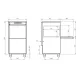 Lave-marmite KASTEL UK-L55/45EPRS