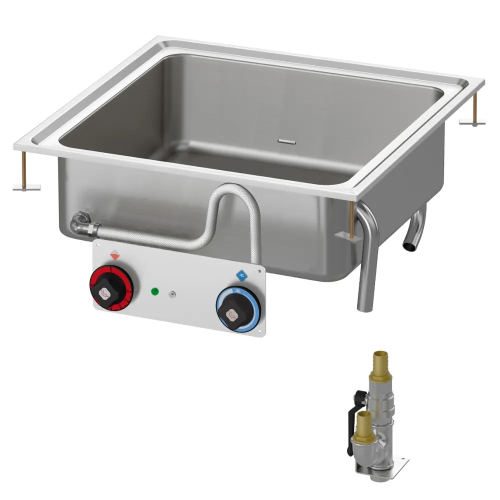 Bain-marie électrique à encastrer pour navires LOTUS 26050830X