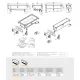 Bain-marie électrique à encastrer pour navires LOTUS 26050830X