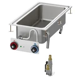 Bain-marie électrique à encastrer pour navires LOTUS 26050410X
