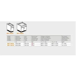 Sauteuse électrique pour navires LOTUS 08070433X