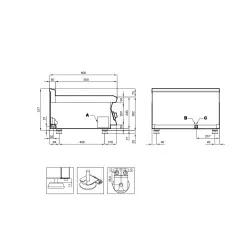 Sauteuse électrique pour navires LOTUS 16070630X