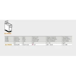 Chauffe-plat pour produits frits destiné aux navires LOTUS 08040410X