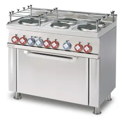 Cuisinière électrique avec four pour navires LOTUS 06661033X