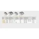 Table de cuisson électrique pour navires LOTUS 16030630X