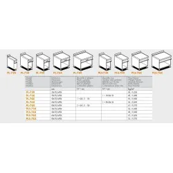 Plan de travail neutre LOTUS 08010200X