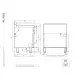 Plan de travail neutre LOTUS 08010200X