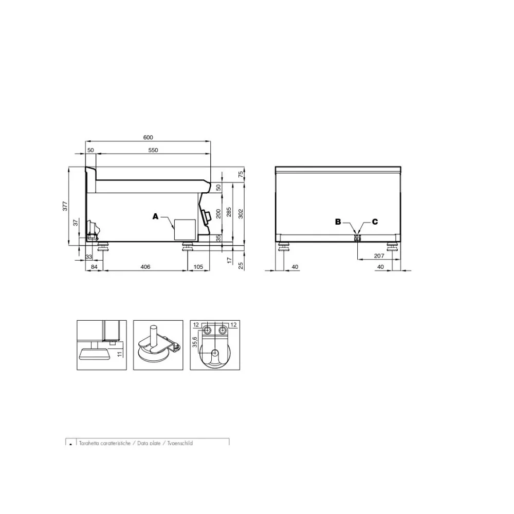 Plan de travail neutre LOTUS 16010600
