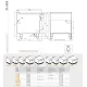 Plan de travail neutre LOTUS 09010200X