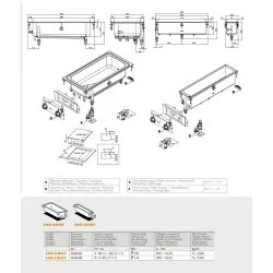 Équipement de friture à encastrer pour navires LOTUS 26040410X