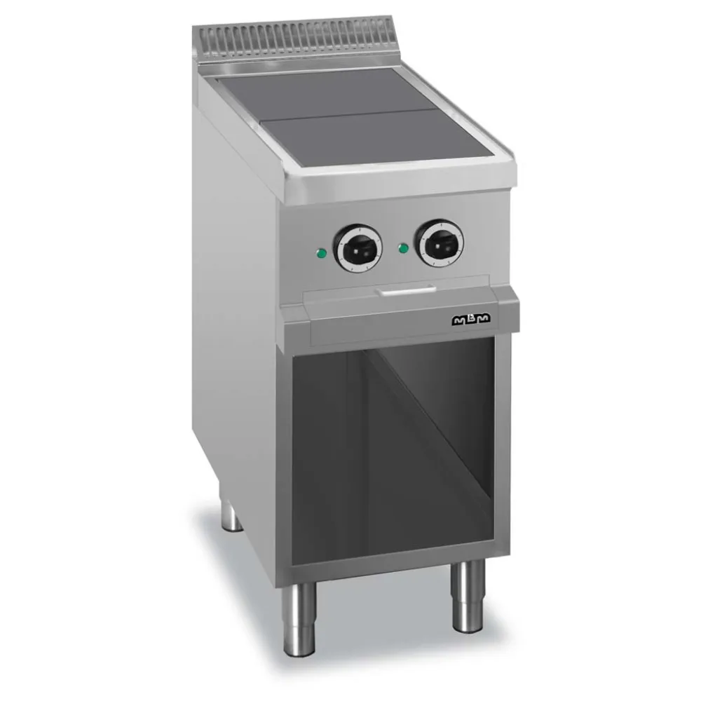 Plaque de cuisson électrique avec support ou armoire neutre MBM MPQR74A