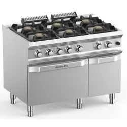 Cuisinière à gaz avec four MBM FB711AFGXS