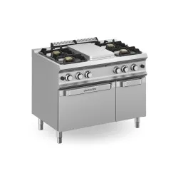 Cuisinière à gaz avec four MBM FB711MFG4XL