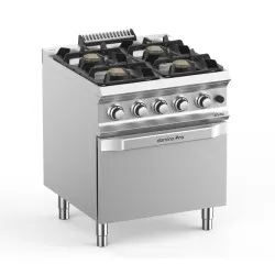 Cuisinière à gaz avec four MBM FB77FGXS