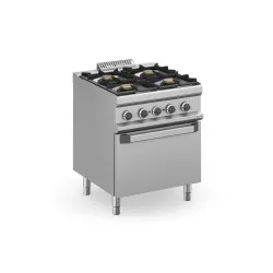 Cuisinière à gaz avec four MBM MFB77FEXL