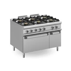 Cuisinière à gaz avec four MBM MFB912AFEXXS