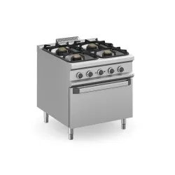 Cuisinière à gaz avec four MBM MFB98FEXXS