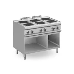 Plaque de cuisson électrique avec support ou armoire neutre MBM MPQ711A