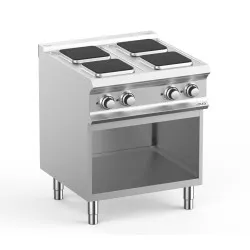 Plaque de cuisson électrique avec support ou armoire neutre MBM PQ77A