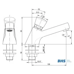 Mitigeur automatique MONOLITH ares001b