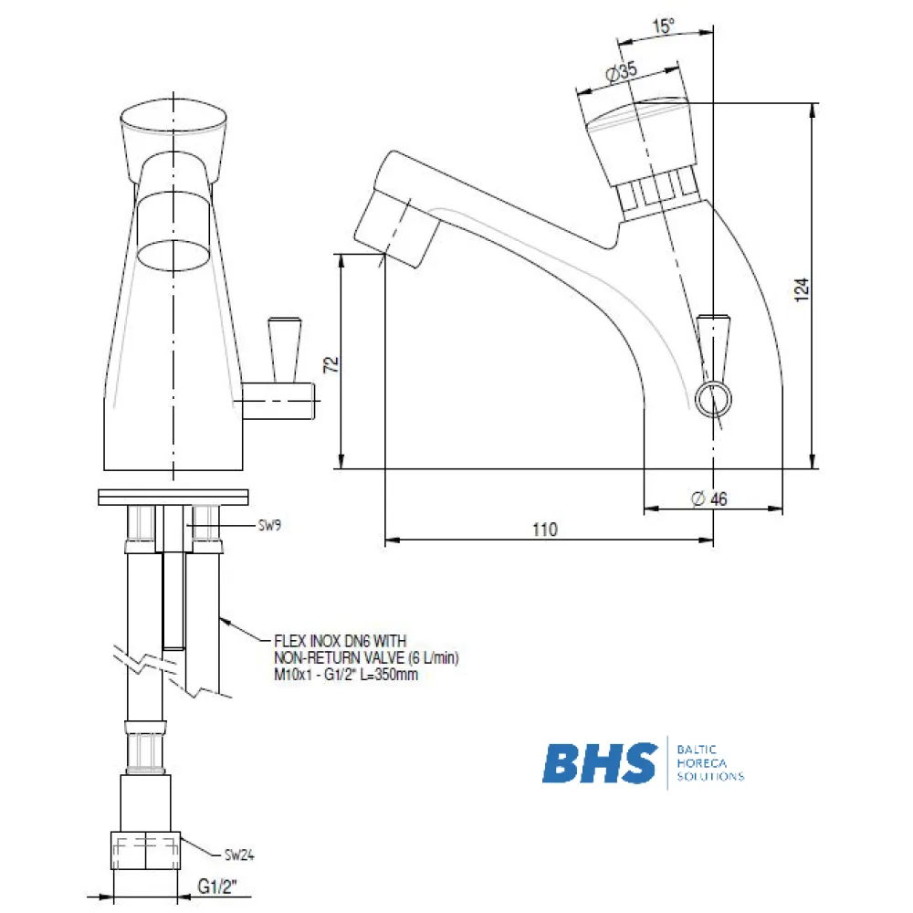 Mitigeur automatique MONOLITH ARES002B