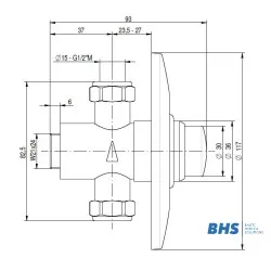 Robinet mitigeur automatique A010 MONOLITH ARES010