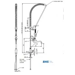 Douche de rinçage MONOLITH R0101020144