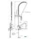 Mitigeur avec douche MONOLITH R0201020249