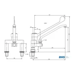 Robinet mitigeur 20206 MONOLITH R0102020206