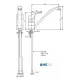 Robinet mitigeur 20201 MONOLITH R0201020201
