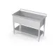 Évier pour marmites avec étagère Novameta DV1-PLA-90/60/90