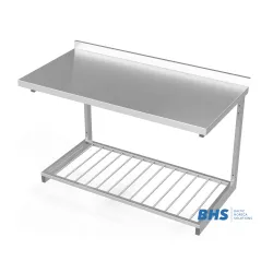 Table de travail murale avec grille Novameta BHS-HSX-60/60/75