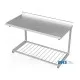 Table de travail murale avec grille Novameta BHS-HSX-60/60/75